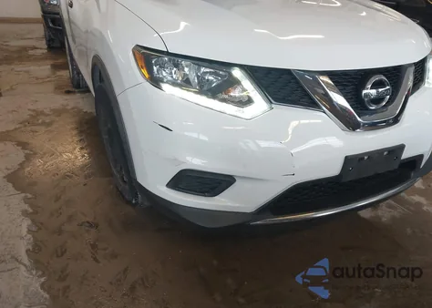 2016 Nissan Rogue S из США, поврежденный, VIN JN8AT2MV4GW142585